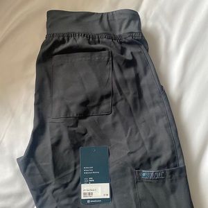 Medcouture jogger scrubs pewter